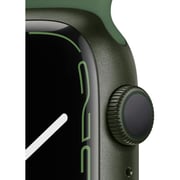 Apple Watch Series 7 GPS, 45mm Green Aluminium Case with Clover Sport Band Apple Watch Series 7 GPS, 45mm Green Aluminium Case with Clover Sport Band