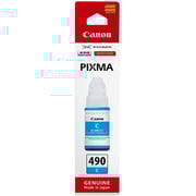 Canon Inkjet Cartridge Cyan GI490C 0664C001AA Canon Inkjet Cartridge Cyan GI490C 0664C001AA