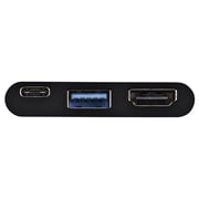 Hama 4in1 Multiport USB C Plug Adapter To USB C/USB/HDMI Black 135729 Hama 4in1 Multiport USB C Plug Adapter To USB C/USB/HDMI Black 135729