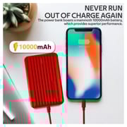 Promate Power Bank 10000mAh Red Promate Power Bank 10000mAh Red