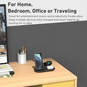 Aukey 3-in-1 Wireless Charging Station Black Aukey 3-in-1 Wireless Charging Station Black