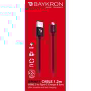 Baykron USB Type-C Cable 1.2m Black Baykron USB Type-C Cable 1.2m Black