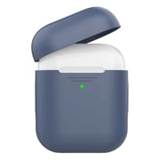 Promate Ultra Slim Silicon Case For Apple Airpods Navy Blue Promate Ultra Slim Silicon Case For Apple Airpods Navy Blue