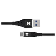 Promate USB-A To USB-C Cable 1.2m Black Promate USB-A To USB-C Cable 1.2m Black