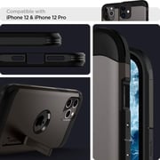 Spigen Tough Armor Designed For iPhone 12 Case And iPhone 12 Pro Case/Cover 6.1-inch With Extreme Impact Foam Gunmetal Spigen Tough Armor Designed For iPhone 12 Case And iPhone 12 Pro Case/Cover 6.1-inch With Extreme Impact Foam Gunmetal