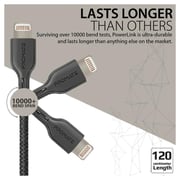 Promate USB-C To Lightning 1.2m Black Promate USB-C To Lightning 1.2m Black