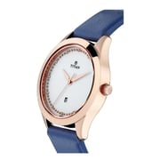 Titan 2570WL02 Sparkle White Dial Analog Date Function Watch For Ladies Titan 2570WL02 Sparkle White Dial Analog Date Function Watch For Ladies
