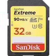 Sandisk SDSDXVE032GGNCIN Extreme SD Card 32GB Sandisk SDSDXVE032GGNCIN Extreme SD Card 32GB