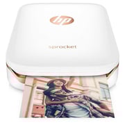HP Sprocket Bluetooth Photo Printer White HP Sprocket Bluetooth Photo Printer White