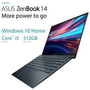 Asus ZenBook 14 UX425EA-HM053T Laptop - Core i5 2.4GHz 8GB 512GB Win10 14inch FHD Pine Grey Asus ZenBook 14 UX425EA-HM053T Laptop - Core i5 2.4GHz 8GB 512GB Win10 14inch FHD Pine Grey
