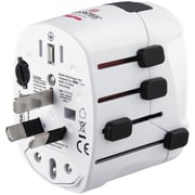 Hama World Pro Plus USB Travel Adapter 128225 Hama World Pro Plus USB Travel Adapter 128225