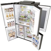 LG Side by Side Refrigerator InstaView Door-in-Door Black Stainless Steel Hygiene FRESH+ ThinQ 870 Litres GR-X39FMKHL LG Side by Side Refrigerator InstaView Door-in-Door Black Stainless Steel Hygiene FRESH+ ThinQ 870 Litres GR-X39FMKHL