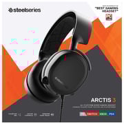 Steelseries 61503 Arctis 3 2019 Edition Headset Black Steelseries 61503 Arctis 3 2019 Edition Headset Black