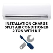 Installation Charge Split Air Conditioner 2 Ton With Kit Installation Charge Split Air Conditioner 2 Ton With Kit