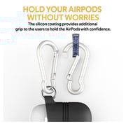 Promate VEILCASE Silicon Case For Apple Airpods Black Promate VEILCASE Silicon Case For Apple Airpods Black