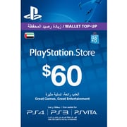 Playstation Network Live USD 60 Online Gift Card Playstation Network Live USD 60 Online Gift Card