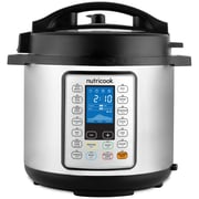 Nutricook Smart Pot Prime Pressure Cooker 8 Litres NC-SPPR8 Nutricook Smart Pot Prime Pressure Cooker 8 Litres NC-SPPR8