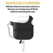 Promate VEILCASE Silicon Case For Apple Airpods Black Promate VEILCASE Silicon Case For Apple Airpods Black