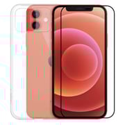 Smart Clear Case For iPhone 12 Pro Max +Screen Protector + Wall Charger White Smart Clear Case For iPhone 12 Pro Max +Screen Protector + Wall Charger White