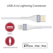 Promate Lightning Cable 1.2m Cable White Promate Lightning Cable 1.2m Cable White