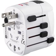 Hama World Pro Plus USB Travel Adapter 128225 Hama World Pro Plus USB Travel Adapter 128225