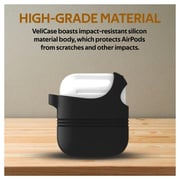 Promate VEILCASE Silicon Case For Apple Airpods Black Promate VEILCASE Silicon Case For Apple Airpods Black