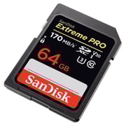 Sandisk SDSDXXY-064G-GN4IN Extreme Pro SDXC Card 64GB Sandisk SDSDXXY-064G-GN4IN Extreme Pro SDXC Card 64GB