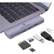 Smart SMHBC6 Premium 6-in-1 USB-C Hub Smart SMHBC6 Premium 6-in-1 USB-C Hub