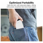 Oraimo Toast 10 Dual USB 10000mAh Power Bank White Oraimo Toast 10 Dual USB 10000mAh Power Bank White