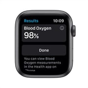 Apple Watch Series 6 GPS 44mm Space Grey Aluminum Case with Black Sport Band Apple Watch Series 6 GPS 44mm Space Grey Aluminum Case with Black Sport Band