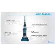 Candy Vacuum Cleaner 3 Litres CSM2001001 Candy Vacuum Cleaner 3 Litres CSM2001001
