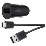 Belkin BOOSTUP USB Type-A to USB Type-C Car Charger 18W Black Belkin BOOSTUP USB Type-A to USB Type-C Car Charger 18W Black