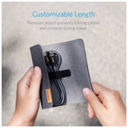 Anker Powerline Plus Type C To Type C Cable 0.9m Grey - A8187HA1 Anker Powerline Plus Type C To Type C Cable 0.9m Grey - A8187HA1