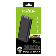 Oraimo Traveler Dual USB 20000mAh Powerbank Black Oraimo Traveler Dual USB 20000mAh Powerbank Black