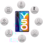 Vivo Y50 1935 128GB Iris Blue 4G Smartphone Vivo Y50 1935 128GB Iris Blue 4G Smartphone
