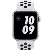Apple Watch Series SE Nike MYYF2AE/A GPS 44mm Aluminium Case with Pure Platinum/Black Nike Sport Band Silver Apple Watch Series SE Nike MYYF2AE/A GPS 44mm Aluminium Case with Pure Platinum/Black Nike Sport Band Silver