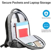Promate Laptop Backpack Grey 13 inch Laptop Promate Laptop Backpack Grey 13 inch Laptop