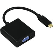 Hama USB Type C To VGA Adapter Black Hama USB Type C To VGA Adapter Black