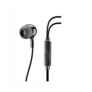 Cellular Line Acoustic Wired In Ear Headset Black Cellular Line Acoustic Wired In Ear Headset Black