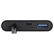 Hama 4in1 Multiport USB C Plug Adapter To USB C/USB/HDMI Black 135729 Hama 4in1 Multiport USB C Plug Adapter To USB C/USB/HDMI Black 135729