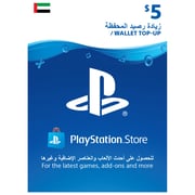 Playstation Network Live USD 5 Online Gift Card Playstation Network Live USD 5 Online Gift Card