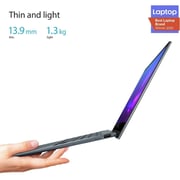 Asus ZenBook Flip 13 UX363JA-EM141T 2 in 1 Laptop – Core i5 1.1GHz 8GB 512GB Shared Win10Home 13.3inch FHD Pine Grey English/Arabic Keyboard Asus ZenBook Flip 13 UX363JA-EM141T 2 in 1 Laptop – Core i5 1.1GHz 8GB 512GB Shared Win10Home 13.3inch FHD Pine Grey English/Arabic Keyboard