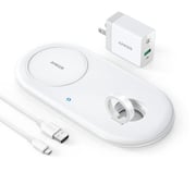 Anker Powerwave+ Pad With Watch Holder White Anker Powerwave+ Pad With Watch Holder White