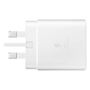 Samsung 45W Travel Adapter with Type-C Cable White Samsung 45W Travel Adapter with Type-C Cable White