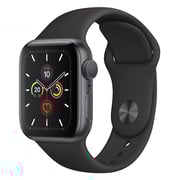Apple Watch Series 5 GPS 40mm Space Grey Aluminium Case with Black Sport Band Apple Watch Series 5 GPS 40mm Space Grey Aluminium Case with Black Sport Band