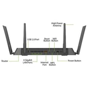 Dlink DIR-882 AC2600 Mu Mimo Wifi Gigabit Router Dlink DIR-882 AC2600 Mu Mimo Wifi Gigabit Router