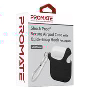 Promate VEILCASE Silicon Case For Apple Airpods Black Promate VEILCASE Silicon Case For Apple Airpods Black
