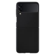 Samsung Galaxy Z Flip3 5G Leather Cover Black Samsung Galaxy Z Flip3 5G Leather Cover Black