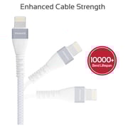 Promate Lightning Cable 1.2m Cable White Promate Lightning Cable 1.2m Cable White