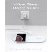 Anker Powerwave+ Pad With Watch Holder White Anker Powerwave+ Pad With Watch Holder White